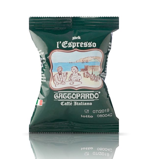 Gattopardo Dek Caffè Pack Capsule Gattitaly